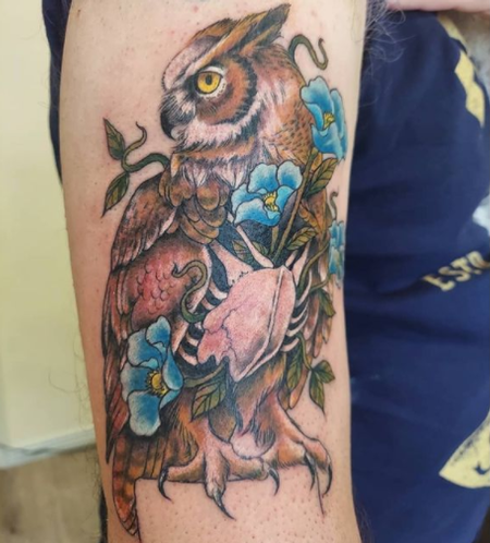 Tattoos - Bonnie Seeley Owl - 143062